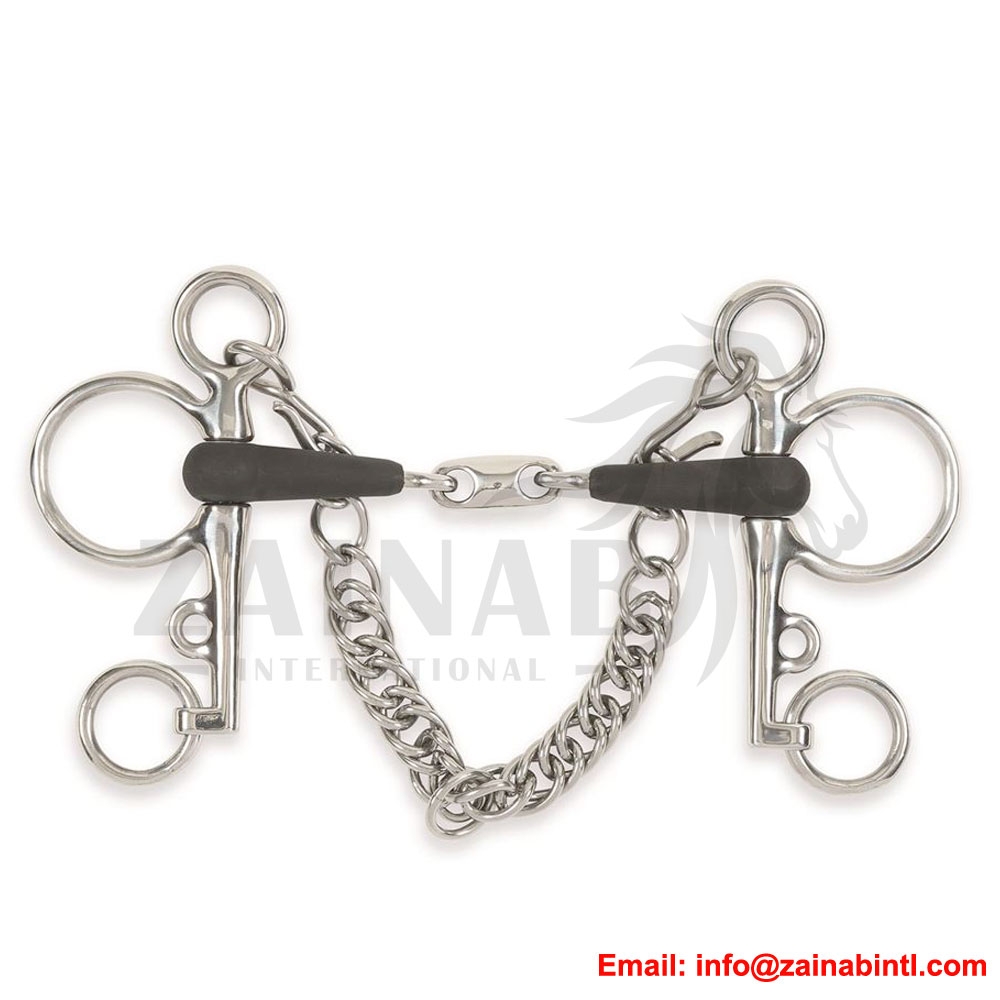 PELHAM BIT RUBBER MOUTH